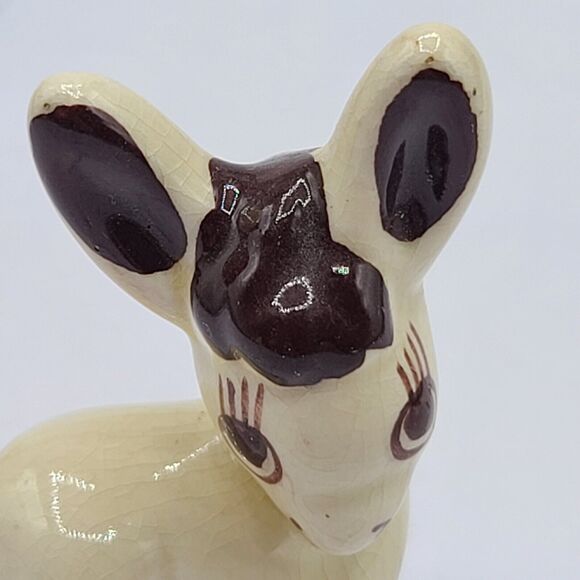 Rio Hondo Pottery Angry Standing Donkey Mule Figurine Anthropomorphic Lot Of 2 - Picture 13 of 16